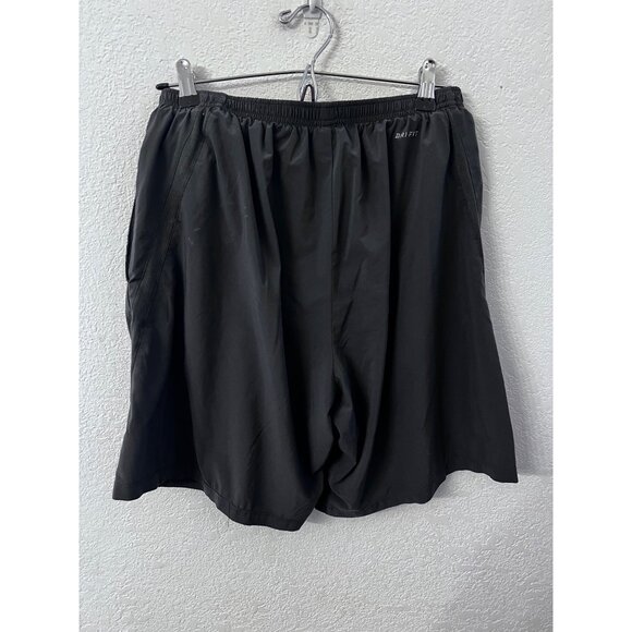 Nike Mens Black Dri-Fit Athletic Shorts Size Large - Picture 2 of 7